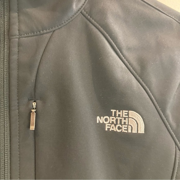 THE NORTH FACE Sz L Softshell Fleece Lined Original Hologram Fitted Jacket - Picture 2 of 16